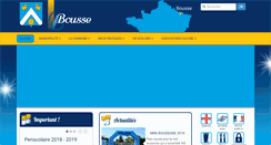 Desktop Screenshot of mairie-bousse.fr